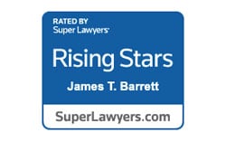 Rated By Super Lawyers | James T. Barrett | SuperLawyers.com