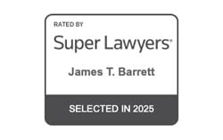 Rated By Super Lawyers | James T. Barrett | Selected In 2025